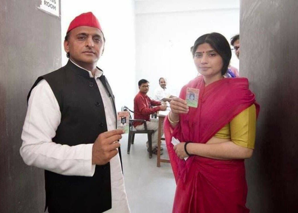 Lok Sabha polls Yadav clan casts voice in UPs Safai