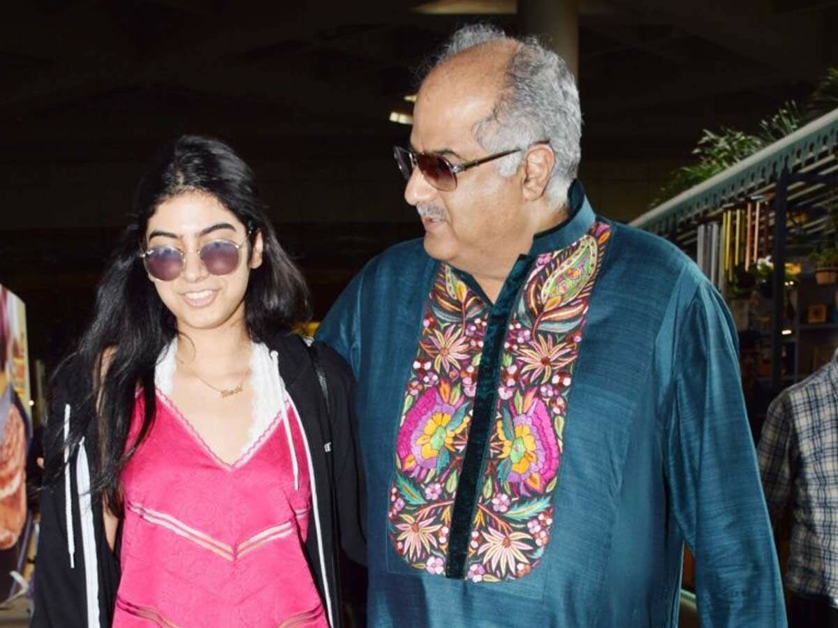 Boney Kapoor has had time for Khushi Kapoor